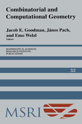 Large book cover: Combinatorial and Computational Geometry