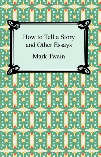Large book cover: How to Tell a Story and Other Essays