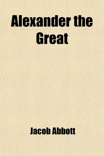 Large book cover: Alexander the Great