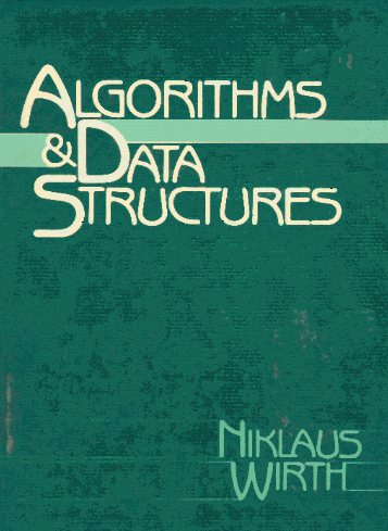 Large book cover: Algorithms and Data Structures