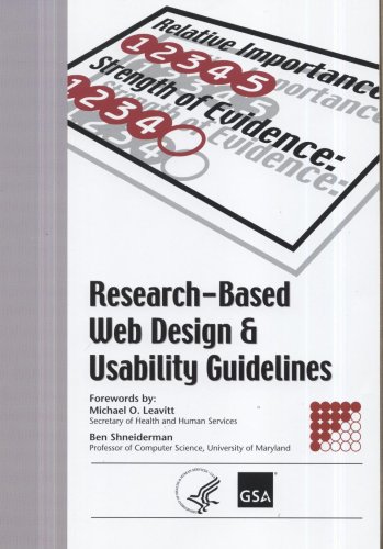 Large book cover: Research-Based Web Design and Usability Guidelines