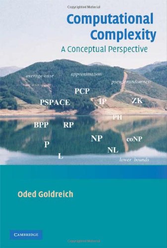 Large book cover: Computational Complexity: A Conceptual Perspective