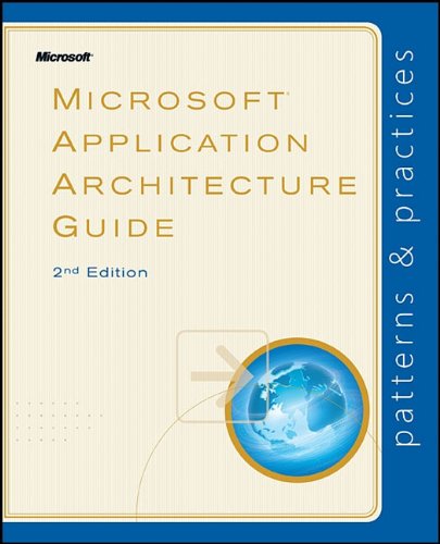 Large book cover: Microsoft Application Architecture Guide