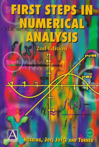 Large book cover: First Steps in Numerical Analysis