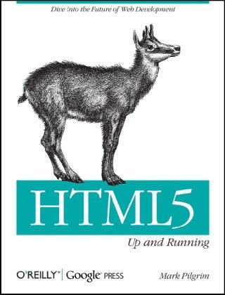 Large book cover: Dive Into HTML5