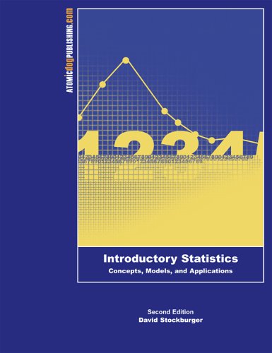 Large book cover: Introductory Statistics: Concepts, Models, and Applications