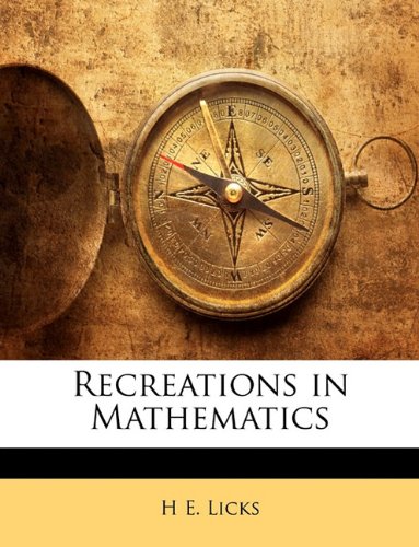 Large book cover: Recreations in Mathematics