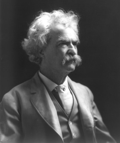 Large book cover: Mark Twain: A Biography