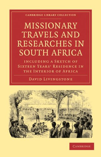 Large book cover: Missionary Travels and Researches in South Africa
