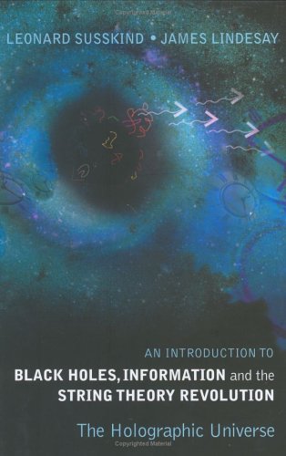Large book cover: An Introduction to Black Holes, Information and the String Theory Revolution