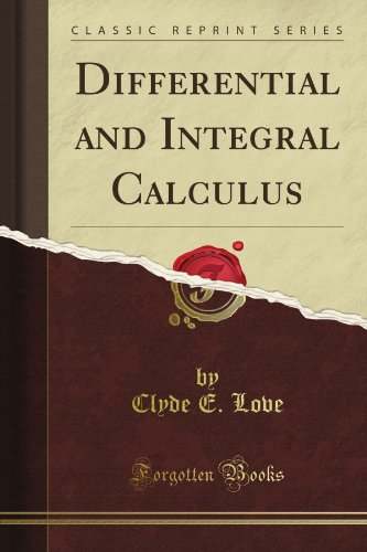 Large book cover: Differential and Integral Calculus
