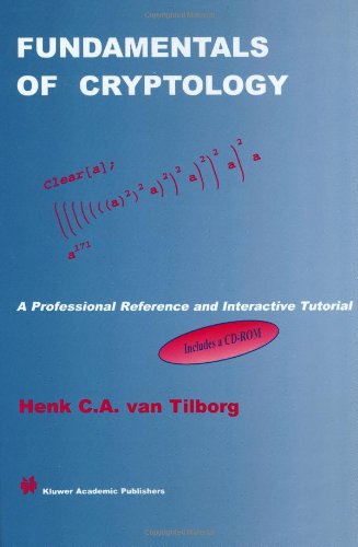 Large book cover: Fundamentals of Cryptology: A Professional Reference and Interactive Tutorial