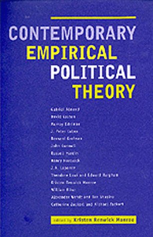 Large book cover: Contemporary Empirical Political Theory