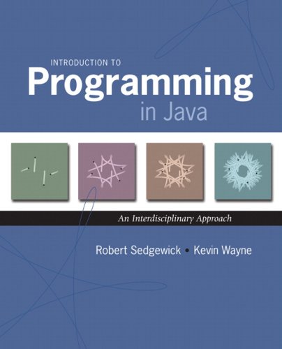 Large book cover: Introduction to Programming in Java: An Interdisciplinary Approach