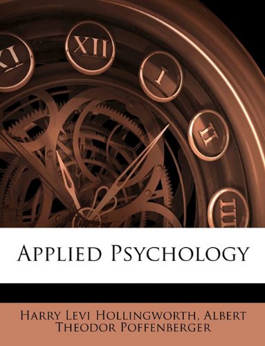 Large book cover: Applied Psychology