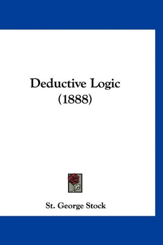 Large book cover: Deductive Logic