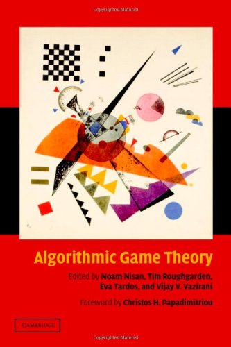 Large book cover: Algorithmic Game Theory