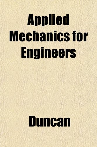 Large book cover: Applied Mechanics for Engineers