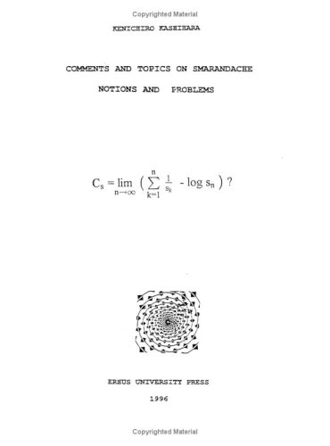 Large book cover: Comments and topics on Smarandache notions and problems