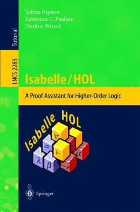 Large book cover: Isabelle/HOL: A Proof Assistant for Higher-Order Logic