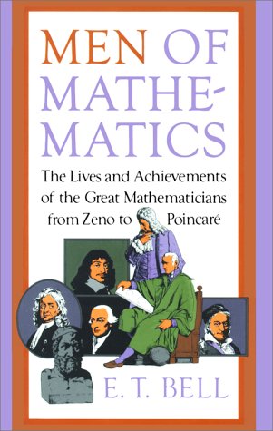 Large book cover: Men of Mathematics