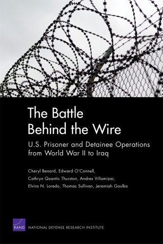 Large book cover: The Battle Behind the Wire: U.S. Prisoner and Detainee Operations from World War II to Iraq
