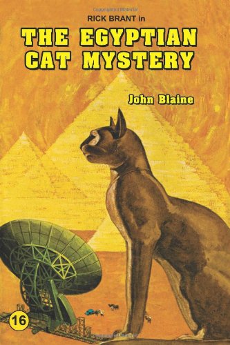 Large book cover: The Egyptian Cat Mystery