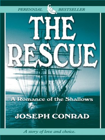Large book cover: The Rescue: A Romance of the Shallows