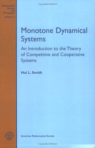 Large book cover: Monotone Dynamical Systems