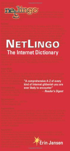 Large book cover: NetLingo: The Internet Dictionary