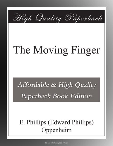 Large book cover: The Moving Finger