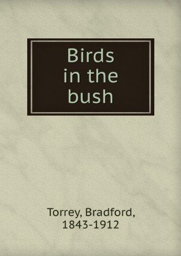 Large book cover: Birds in the Bush