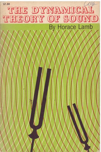 Large book cover: The Dynamical Theory of Sound