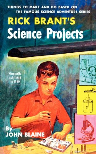 Large book cover: Rick Brant's Science Projects