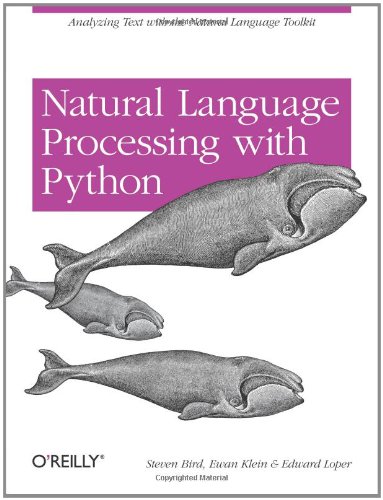 Large book cover: Natural Language Processing with Python