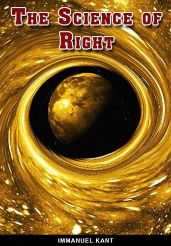 Large book cover: The Science of Right
