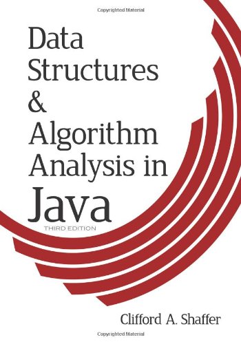 Large book cover: Data Structures and Algorithm Analysis in Java