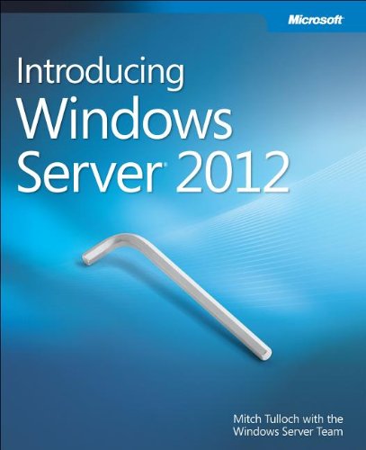 Large book cover: Introducing Windows Server 2012