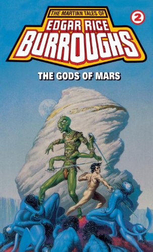 Large book cover: The Gods of Mars