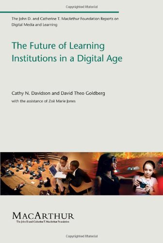 Large book cover: The Future of Learning Institutions in a Digital Age