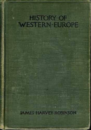 Large book cover: An Introduction to the History of Western Europe