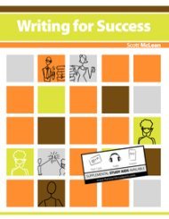 Large book cover: Writing for Success