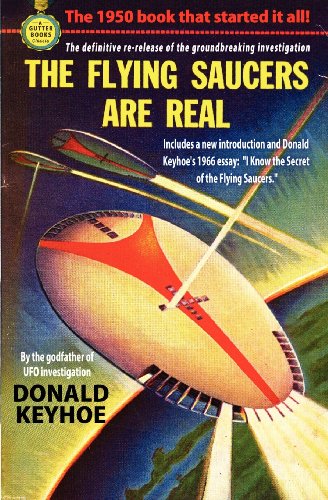Large book cover: The Flying Saucers are Real