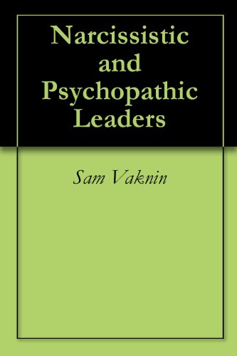 Large book cover: Narcissistic and Psychopathic Leaders