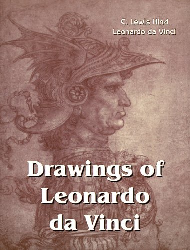 Large book cover: Drawings of Leonardo da Vinci