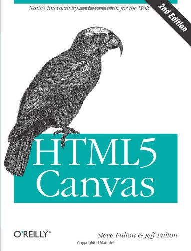 Large book cover: HTML5 Canvas