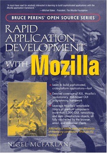 Large book cover: Rapid Application Development with Mozilla