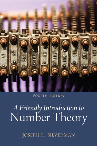 Large book cover: A Friendly Introduction to Number Theory