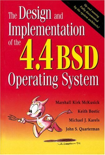 Large book cover: The Design and Implementation of the 4.4BSD Operating System