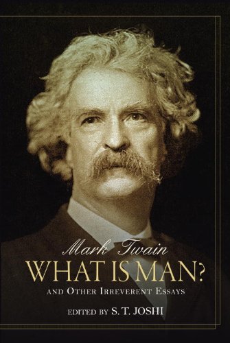 Large book cover: What is Man?